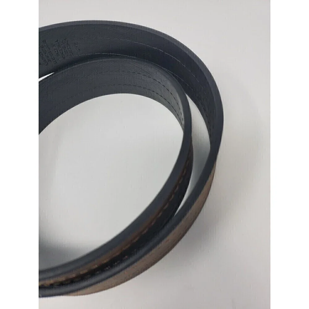 LEVI'S REVERSIBLE BLACK & BROWN LEATHER BELT CLASSIC MENSWEAR MEN SIZE 38